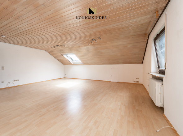 Wohn- und Esszimmer Dachgeschoss