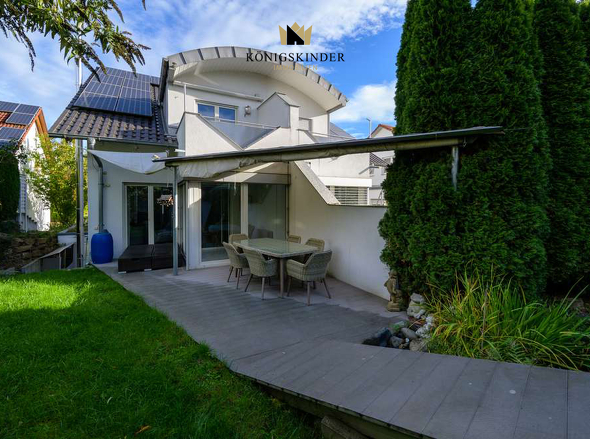 DHH re Außenansicht Garten