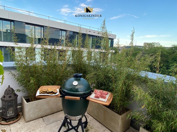 Blick Dachterrasse
