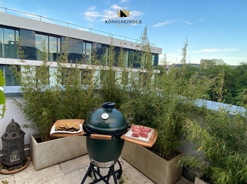 Blick Dachterrasse