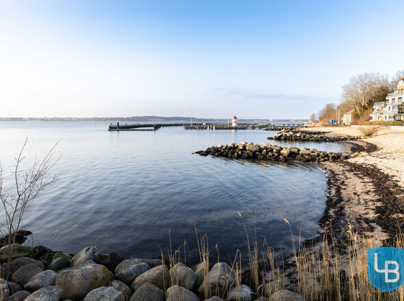 Zu Fuß zum Strand