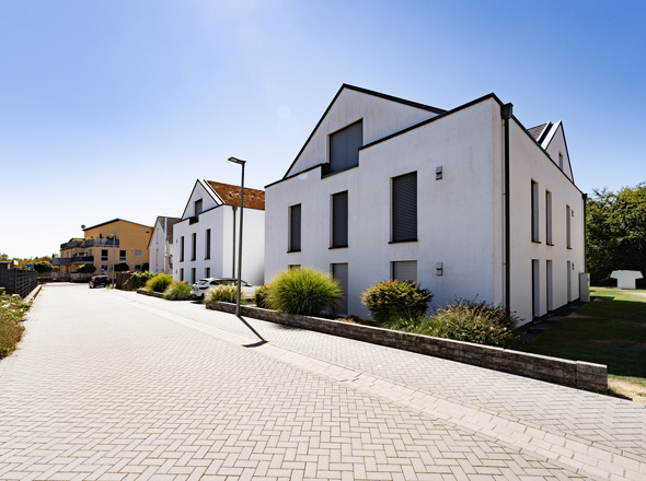 Hausansicht Straße