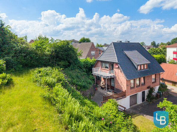 Blick aus dem Garten