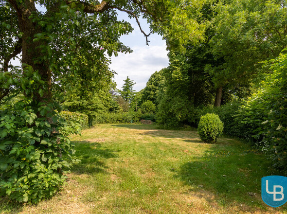 Großer zusätzlicher Garten vor dem Haus