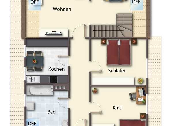 Grundriss DG