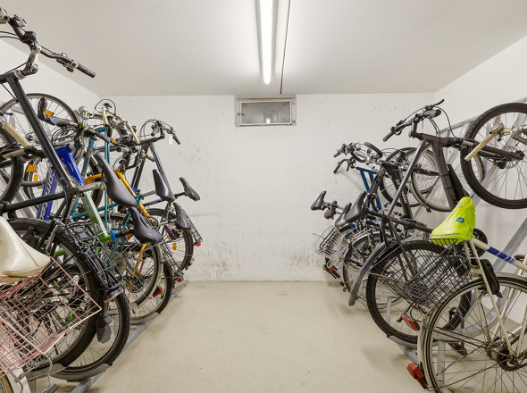 Fahrradkeller mit Außenzugang