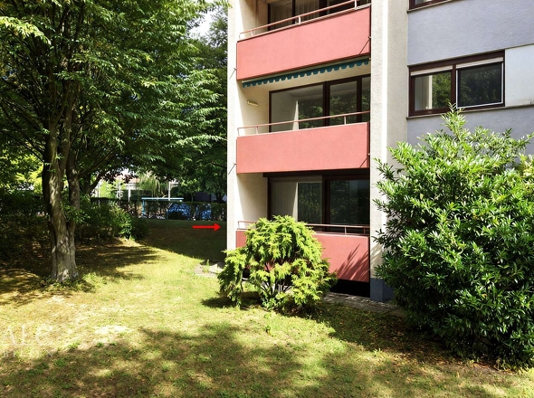 Ihr Balkon im Erdgeschoss