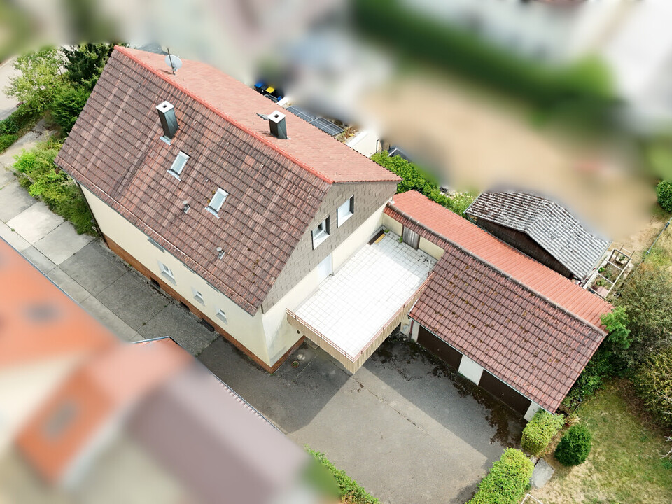 Drohne Haus