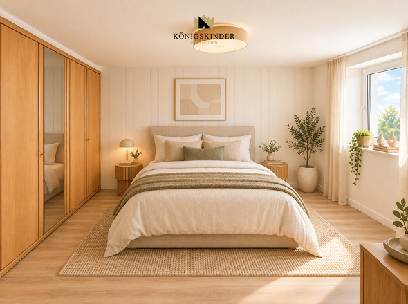 Schlafzimmer - KI-Bild Beispiel