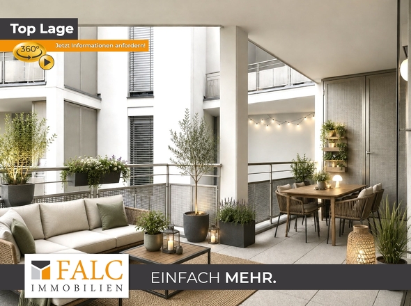 Balkon KI Home Staging