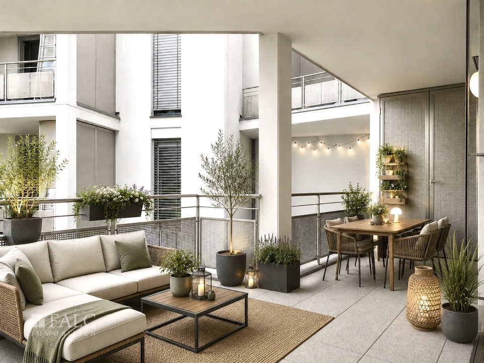 Balkon KI Home Staging
