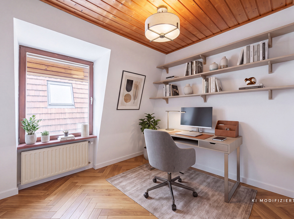Büro visualisiert
