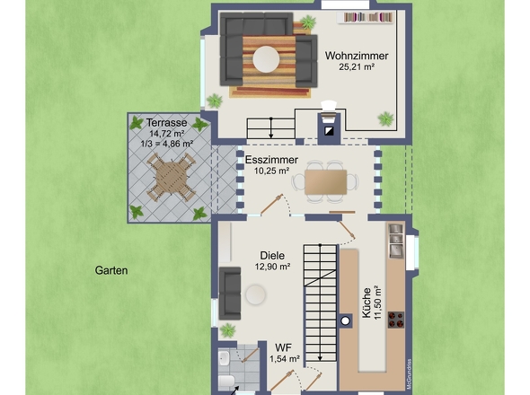 Grundriss EG