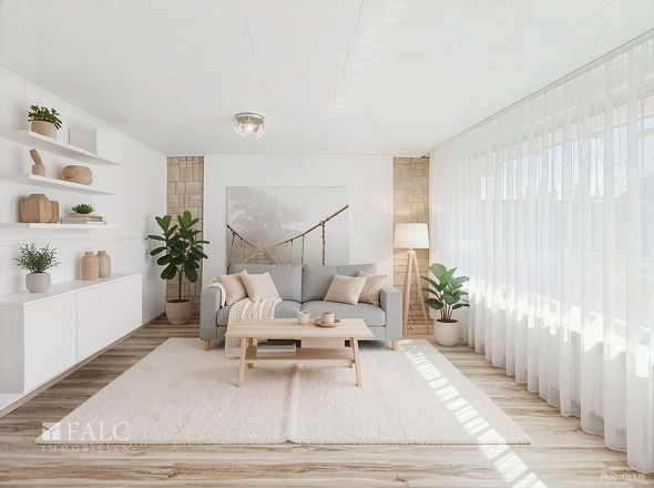 Wohnzimmer - (KI generiert)