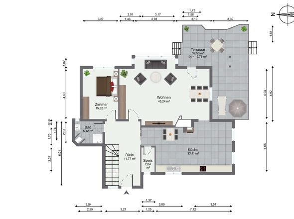 Grundriss EG