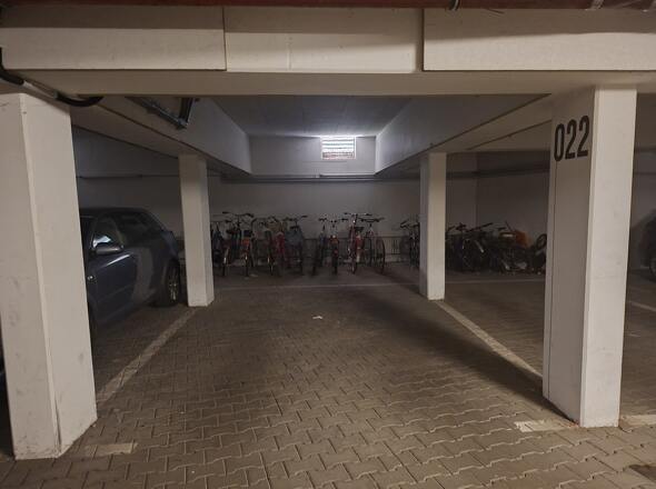 Stellplatz in der Tiefgarage