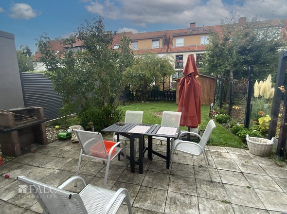 Terrasse-Garten