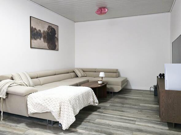 Altbau: Wohnzimmer