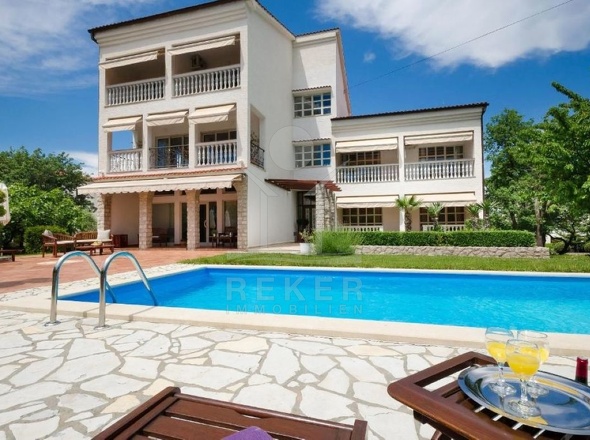 Charmantes Apartmenthaus in Malinska auf der Insel Krk