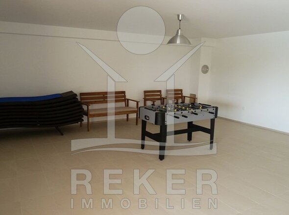 Im Keller finden alle Dinge Platz, die noch einmal gebraucht werden. Sowie der Tischkicker.