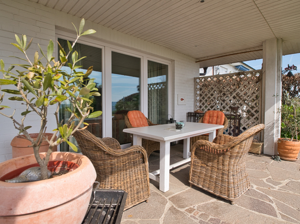 überdachte terrasse