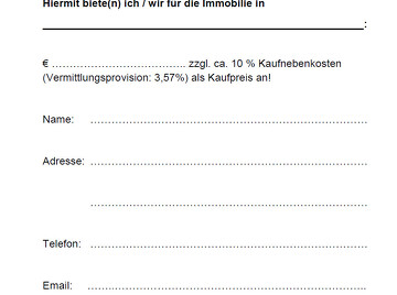 Kaufangebot