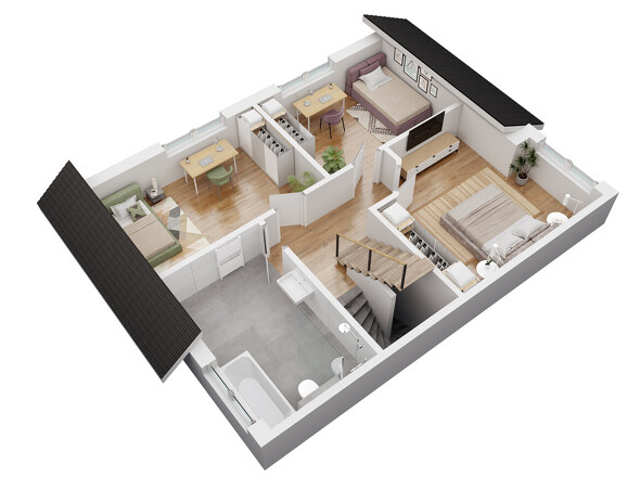 DG - 3D Grundriss