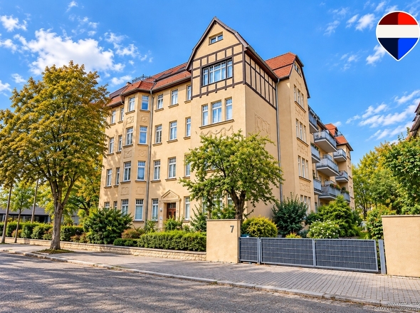 Straßenansicht - KI unterstützt