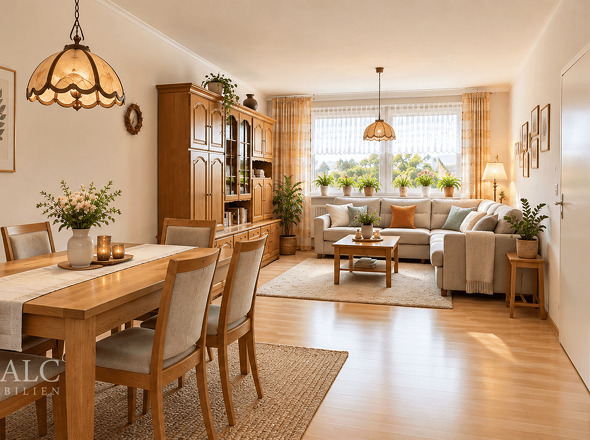 Beispielbild Wohn- & Esszimmer
