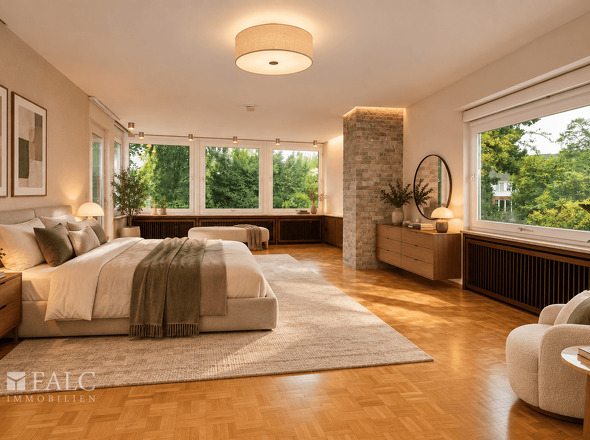 Schlafzimmer („Digitale Visualisierung – beispielhafte Gestaltung“)
