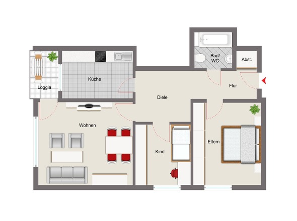 Wohnung