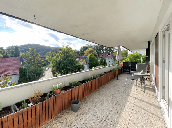 Atemberaubender Südwest-Balkon