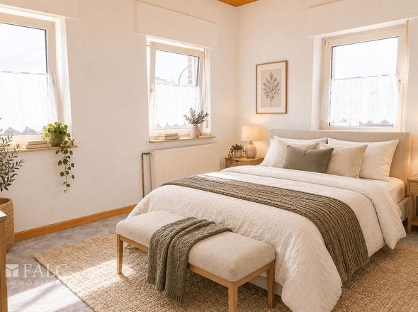 Einrichtungsbeispiel - Schlafzimmer 