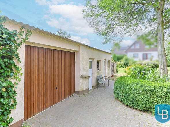 Garage und Abstellräumen