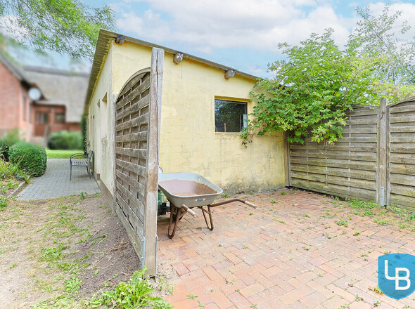 Geschützte Terrasse