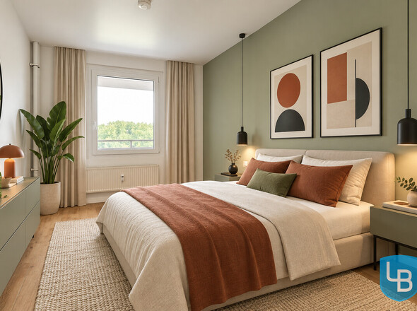 So könnte Ihr gemütliches Schlafzimmer aussehen