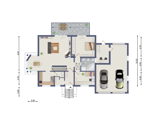 Grundriss EG