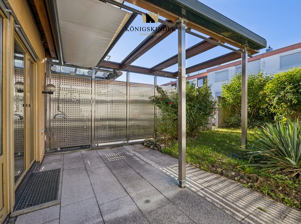 Terrasse und Garten