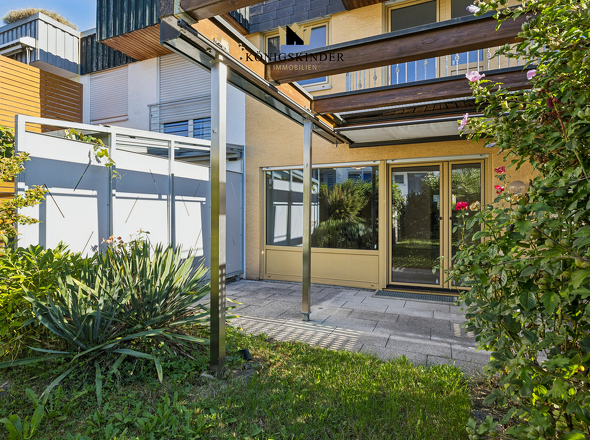 Terrasse und Garten