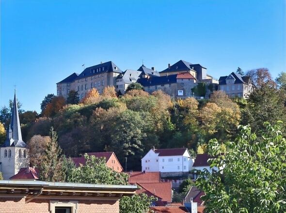 Schlossblick Originalaufnahme