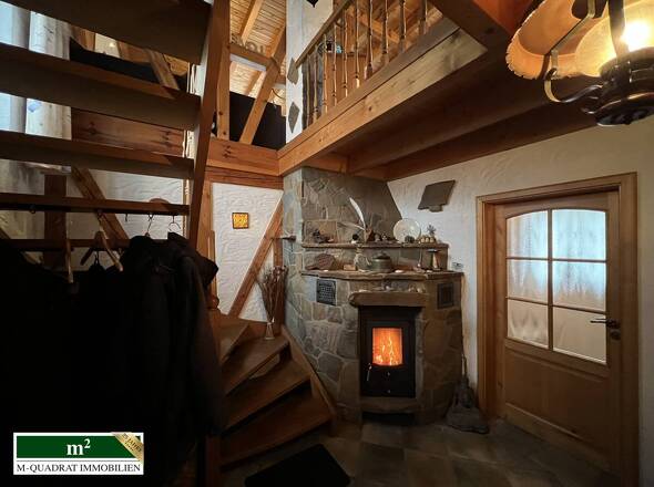 Eingangsbereich - Blick in das Haus