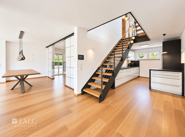 Wohnbereich mit Treppe