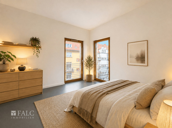 Schlafzimmer (mit Bsp- Einrichtung)