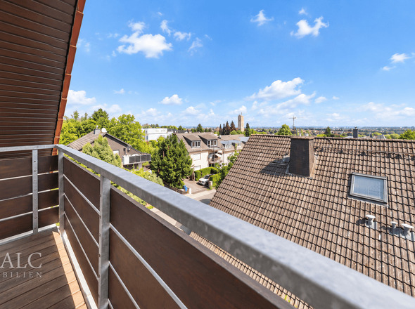 Balkon mit Aussicht