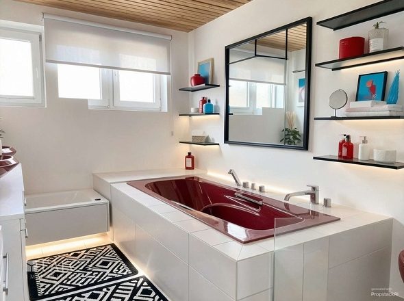 OG: Badezimmer, KI optimiert