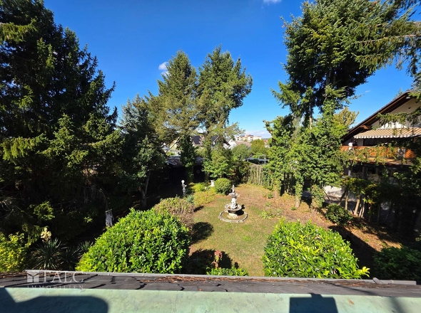 Gartenblick von Loggia