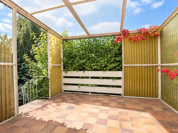 Überdachte Terrasse