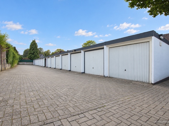 Separater Garagenhof