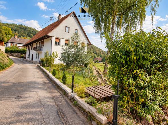 Ansicht von der Straße 