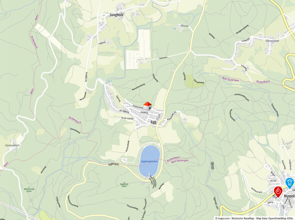 Geolyzer Kartenausschnitt